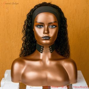 Deep Wave human hair headband wig 18 inch maureens.com 1