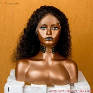 Jerry Curl 360 human hair wig 20 inch maureens.com 1