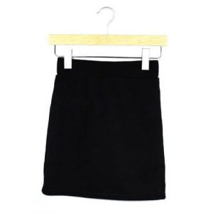 M0195 black1 Mini Skirts maureens.com boutique