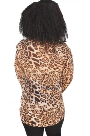 M0199 animalprint3 Blouses Tops Shirts maureens.com boutique