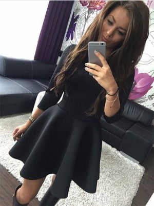 M0200 black2 Mini Dresses maureens.com boutique