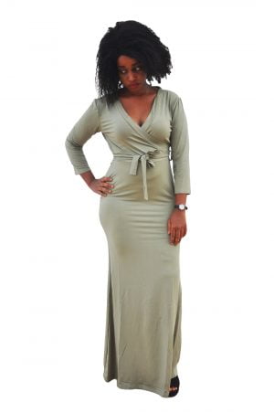 M0230 green1 Leisure Dresses maureens.com boutique