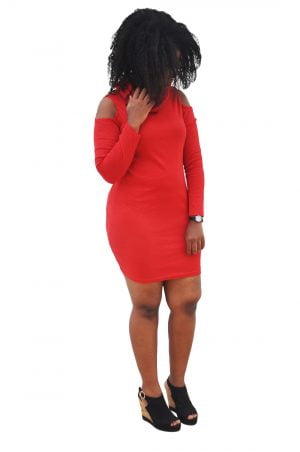 M0233 red1 Party Dresses maureens.com boutique