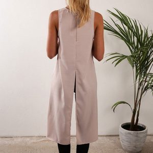 M0264 khaki2 Blouses Tops Shirts maureens.com boutique