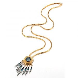 M0323 gold1 Jewelry Accessories Necklaces Chokers maureens.com boutique