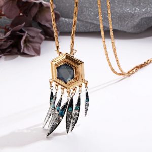 M0323 gold2 Jewelry Accessories Necklaces Chokers maureens.com boutique