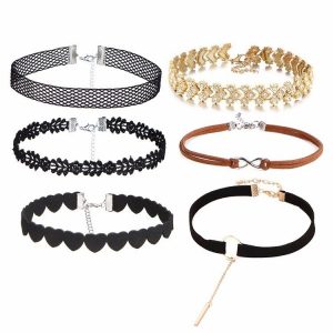 M0330 mixcolor 6sty1 Necklaces Chokers Jewelry Sets maureens.com boutique