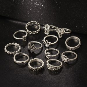 M0333 silver1 Jewelry Sets Rings maureens.com boutique