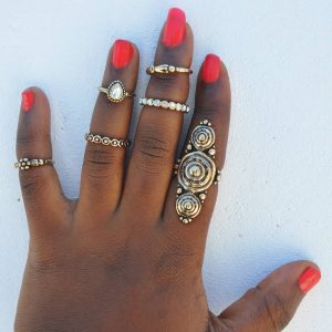 M0337 gold9 Jewelry Sets Rings maureens.com boutique