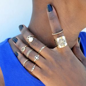 M0343 gold8 Jewelry Sets Rings maureens.com boutique