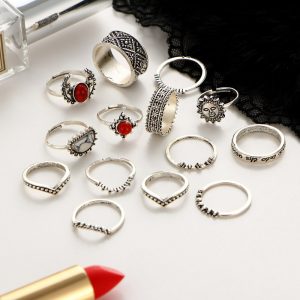 M0346 silver2 Jewelry Sets Rings maureens.com boutique