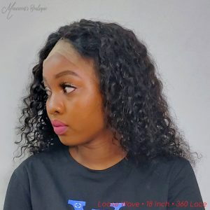 maureens.com Loose Wave human hair wig 18 inch 360 3